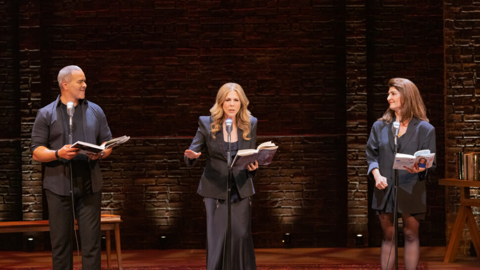 Celebrity Autobiography Broadway Production Photos 2026 Christopher Jackson, Rita Wilson, and Nia Vardalos HR