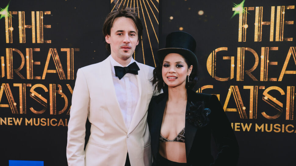 The Great Gatsby Broadway Opening Night 2024 Reeve Carney and Eva Noblezada HR