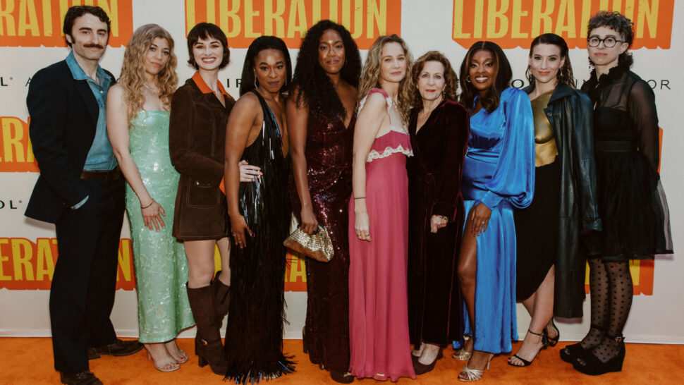 Liberation Broadway Opening Night 2025 Charlie Thurston, Susannah Flood, Audrey Corsa, Kristolyn Lloyd, Whitney White, Bess Wohl, Besty Aidem, Kayla Davion, Irene Sofia Lucio, and Adina VersonHR