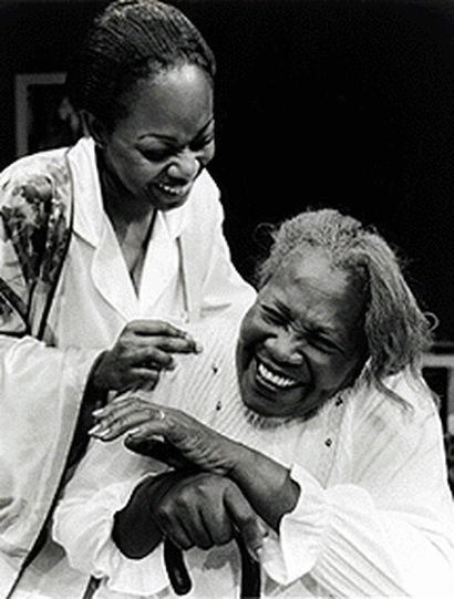 Regina Taylor and Irma P. Hall in Jar the Floor.