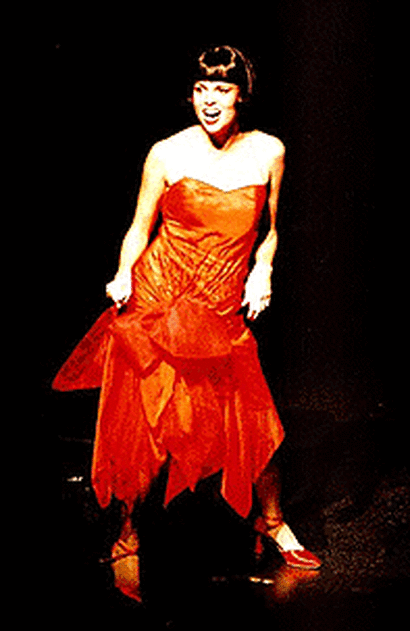 Sutton Foster in Thoroughly Modern Millie.
