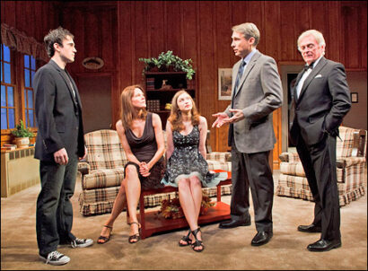 Ari Brand, Carolyn McCormick, Elvy Yost, Gregg Edelman and Daniel Davis