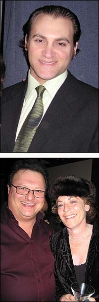 From Top: Michael Stuhlbarg; Wayne Knight and Suzanne Bertish.