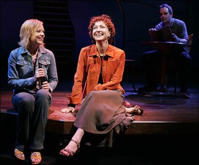 (Left to Right) Emily Bergl, Julie White, Tom Irwin