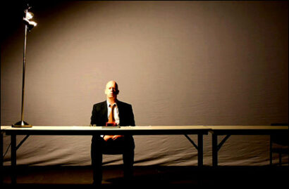 Pulitzer Finalist Rinde Eckert in his new work, <i>Horizon</i>.