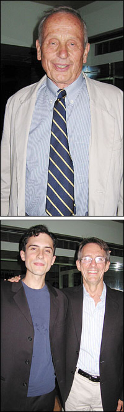 From Top: A.R. Gurney; Charles Socarides and Mark Lamos.