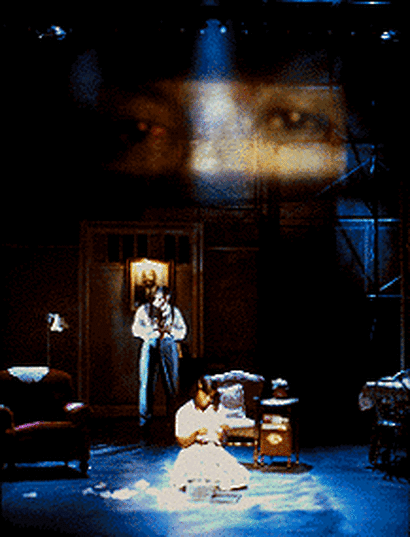 Alex Morris as Godfrey and Erica N. Tazel as Ernestine in Crumbs from the Table of Joy.