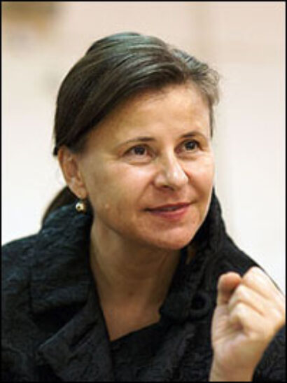 Tracey Ullman in rehearsal