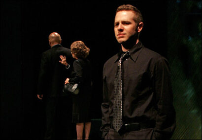 Jay Perry in <i>Facing East</i>.