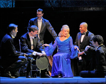 Elaine Paige in <i>Follies</i>.