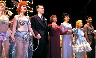 The cast of <i>Gypsy</i> takes its opening night bow on July 11, three days prior to the press opening.