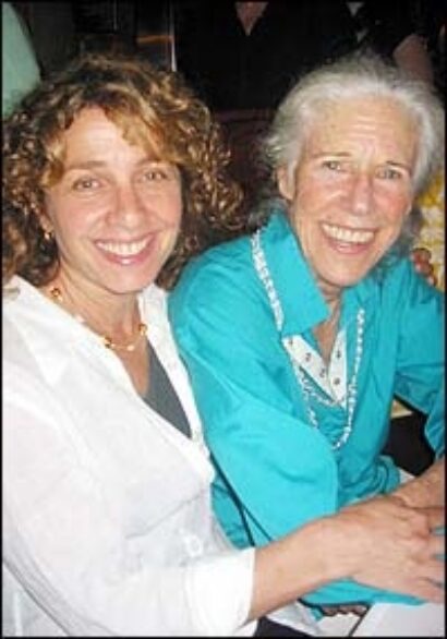 Eleanor Reissa (left) and Frances Sternhagen