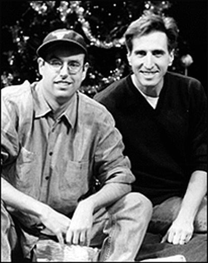 Christopher Ashley (left) and Paul Rudnick