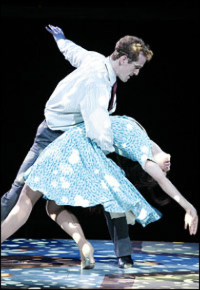 Jeffry Denman and Amanda Watkins in Crazy for You at NSMT.