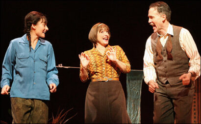 Laura Benanti, Patti LuPone and Boyd Gaines star in the Encores! Summer Series production of <i>Gypsy</i>.