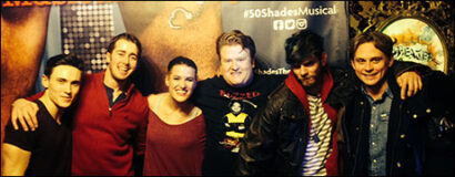 Alec Varcas, Tim Murray, Chloe Williamson, Jack Boice, Matt Lowenthal and Billy Magnussen