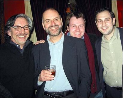 From Left: Peter Breger, Gareth Armstrong, Richard Jordan and Joe Trentacosta