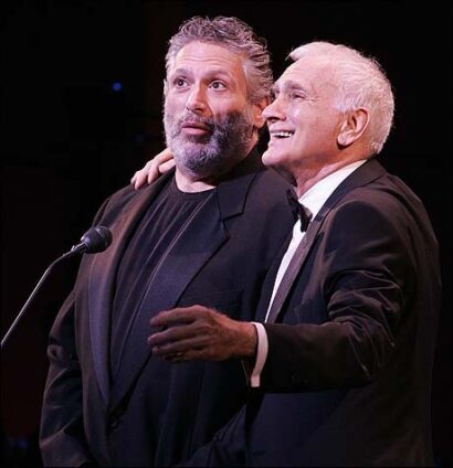 From Left: Harvey Fierstein and Dick Latessa