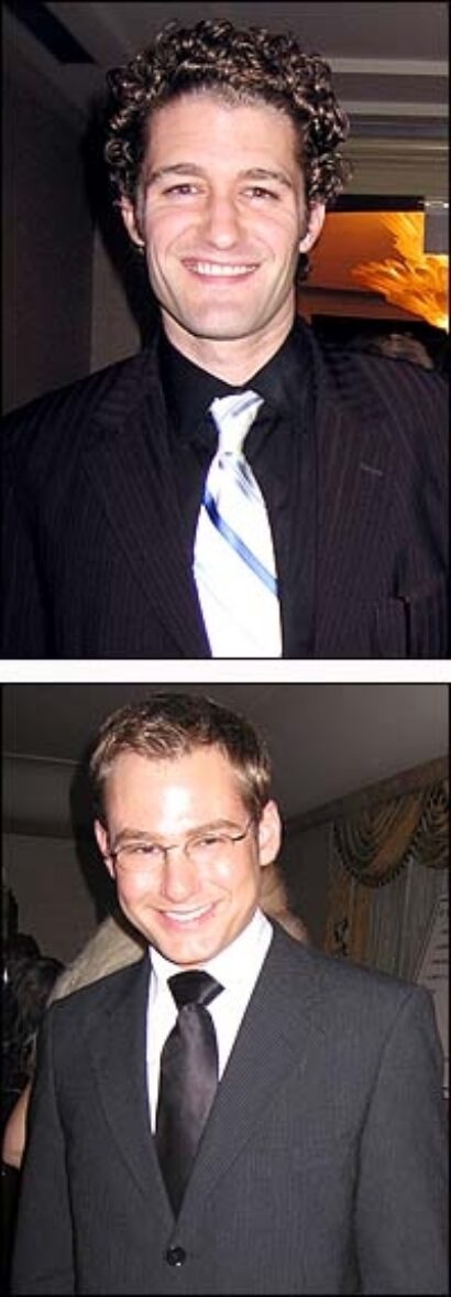 From Top: Matthew Morrison and Chad Kimball.
