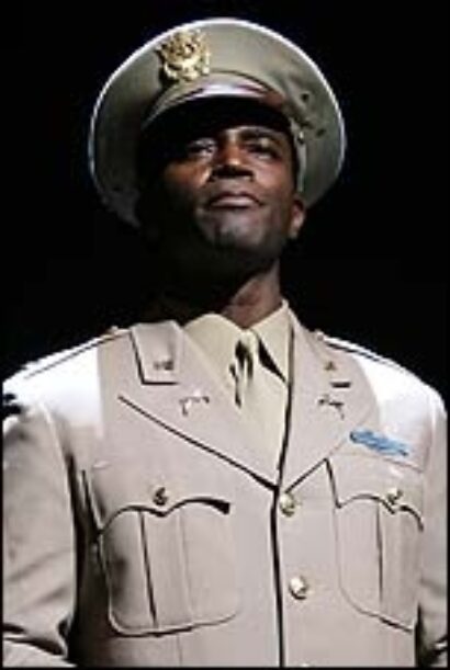 Taye Diggs in A Soldier's Play.