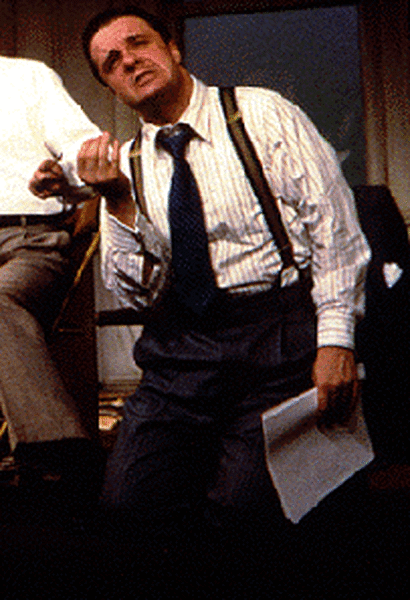 Nathan Lane in the original Broadway company of Laughter on the 23rd Floor.