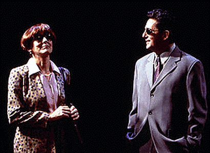 Leslie Lyles and Reg Rogers in Unwrap Your Candy.