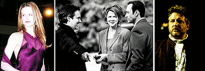 Nicole Kidman; Sam Mendes directing Annette Benning and Kevin Spacey in 'American Beauty,' Simon Russell Beale in Hamlet.