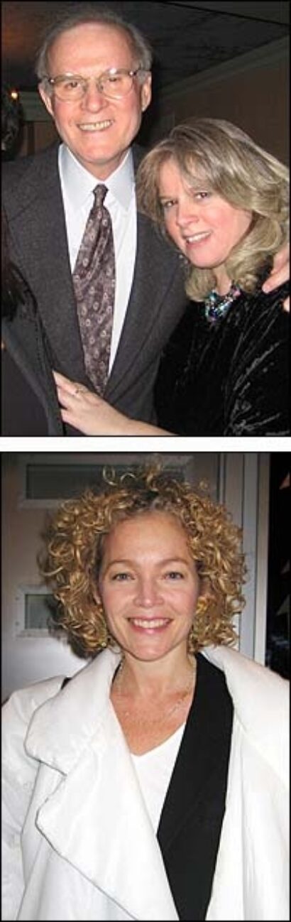 From Top: Charles and Marion Grodin; Amy Irving.