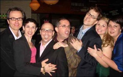 From Left: Mark Cuddy, Mindy Cooper, Jeff Gurner, Gregg Coffin, John Bolton, Heather Ayers and Emma Griffin.