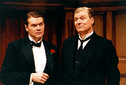 John Scherer and Martin Jarvis in Pittsburgh Public's production of By Jeeves.