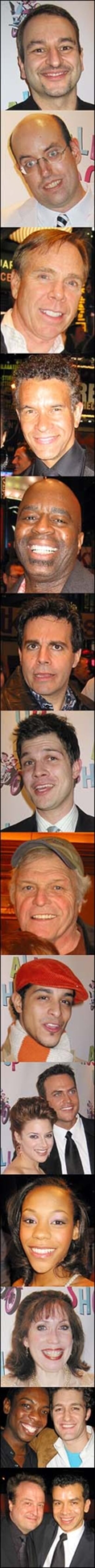 DiPietro; Ashley; Tommy Hilfiger; Brian Stokes Mitchell; Roberson; Mario Cantone; Stephen Oremus; Brian Dennehy; Mario Vasquez; Gambatese & Jackson; Nikki M. James; Korey; Michael Benjamin Washington & Matthew Morris; Gary Griffin & Sergio Trujilla