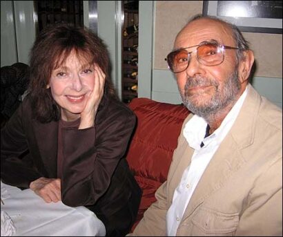 From Left: Elaine May and Stanley Donen.
