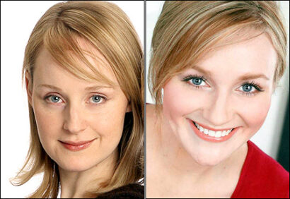 Erin Davie and Betsy Wolfe