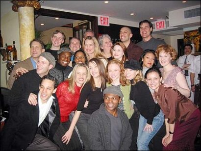 The cast of <i>Wonderful Town</i>