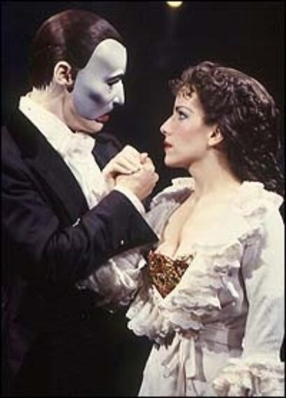 Hugh Panaro and Sandra Joseph in The Phantom of the Opera