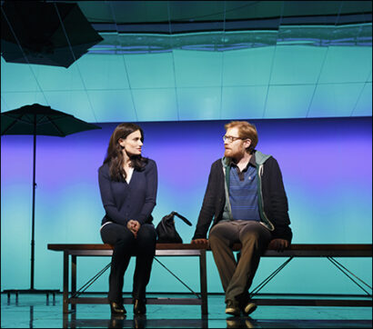 Idina Menzel and Anthony Rapp in <i>If/Then</i>