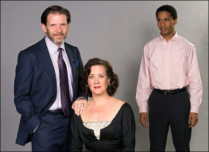 Thomas Jay Ryan, Karen Ziemba and Samuel Stricklen