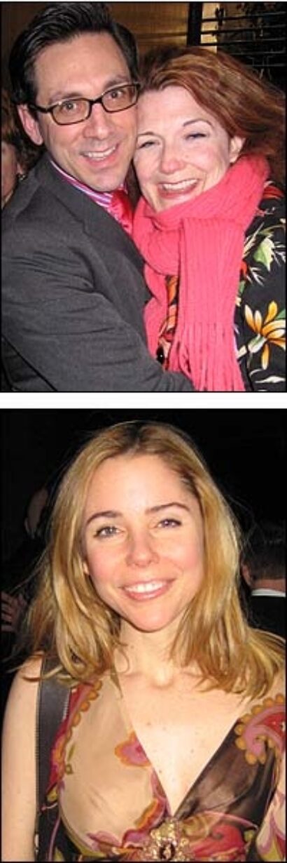 From Top: Michael Berresse and Victoria Clark; Kerry Butler.