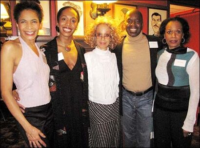 From Left: Allyson Tucker, Francesca Harper, Merecedes Ellington, Ken Roberson and Hope Clarke.
