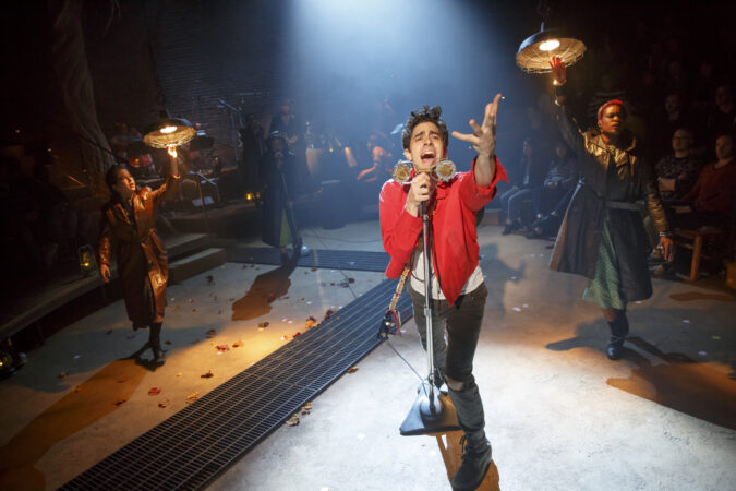 Shaina Taub, Amber Gray, Damon Daunno, and Lulu Fall in HADESTOWN (2016). Photo by Joan Marcus.jpg