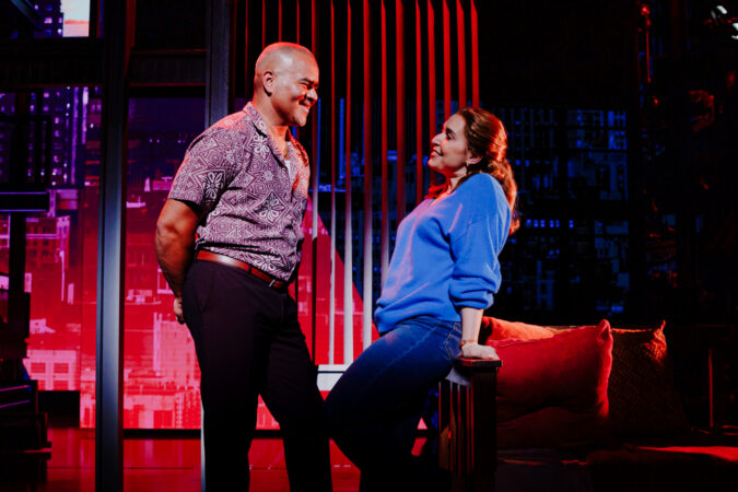 Hell's Kitchen Broadway Production Photos 2025 Christopher Jackson and Jessica Vosk HR