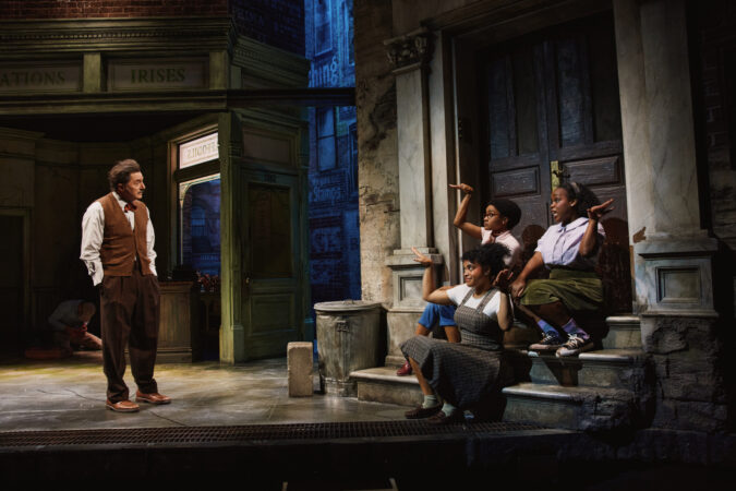 Little Shop of Horrors Off-Broadway Production Photos 2025 Reg Rogers, Morgan Ashley Bryant, Christine Wanda, and Savannah Lee Birdsong HR