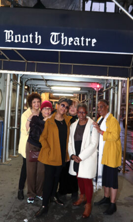 For Colored Girls_Broadway_Behind the Scenes_2022_Trazana Beverly, Janet League, Carol Maillard, Michele Shay, Aku Kadogo, and Paula Moss_HR