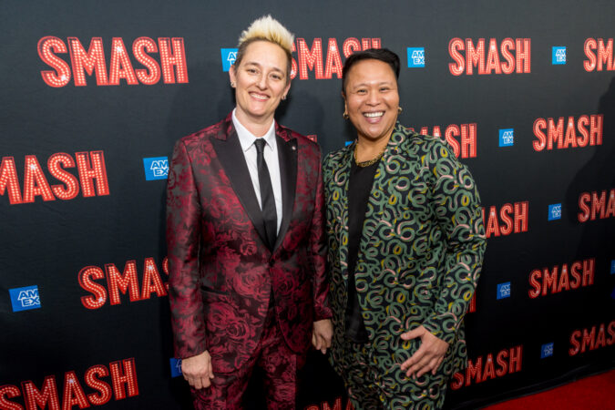 Smash Broadway Opening Night 2025 Chris Devany and DJ CherishTheLuv HR