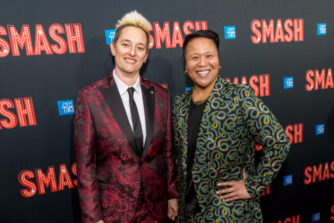 Smash Broadway Opening Night 2025 Chris Devany and DJ CherishTheLuv HR