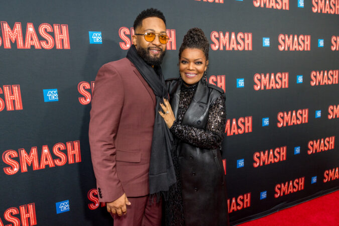 Smash Broadway Opening Night 2025 Anthony Davis and Yvette Nicole Brown HR