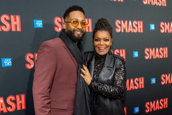 Smash Broadway Opening Night 2025 Anthony Davis and Yvette Nicole Brown HR