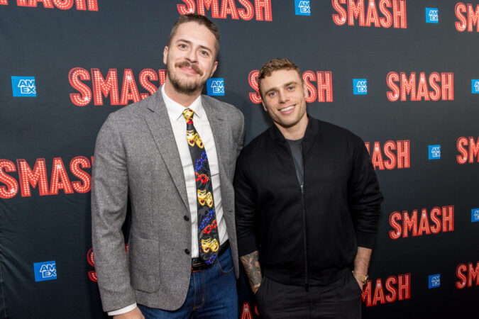 Smash Broadway Opening Night 2025 Jake Wilson and Gus Kenworthy HR