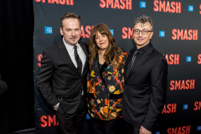 Smash Broadway Opening Night 2025 Alejo Vietti, S Katy Tucker, and Beowulf Boritt HR