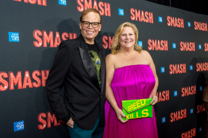 Smash Broadway Opening Night 2025 Jeff Hiller and Bridget Everett HR